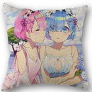 Axyaa Cotton Linen Square Decorative Pillowcase Pillow Covers Cases for Home Decor