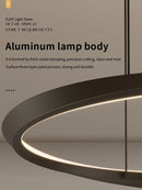 Axyaa Modern Ring Chandelier for Living Room, Bedroom, and Restaurant