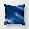 Blue Pattern Cushion Cover 45*45cm Pillowcase for Bedroom Sofa Home Decor by Axyaa