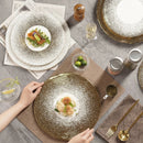 Axyaa Ceramic Steak Tray Plate for Western Cuisine & Sushi at Restaurants