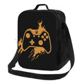 Axyaa Insulated Gaming Lunch Bag: Keeps Food Cold for Work, School, or Beach