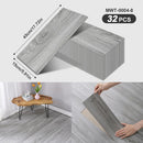 Axyaa Wood Grain Self-Adhesive Floor Strips: Peelable & Sticky for Living Room, Bedroom