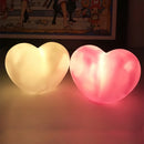 Axyaa Love Heart LED 3D Lamp: Romantic Wedding Night Light for Home Decoration
