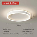 Axyaa Modern LED Ceiling Lights Dimmable Minimalist Living Room Bedroom Lamp Fixtures