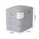 Axyaa Vacuum Storage Bags: Large Capacity, Transparent, Dustproof, Multifunctional Clothing Storage Bag