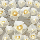 Axyaa Magnolia LED Chandelier for Duplex Living Room, Elegant Villa Pendant Light