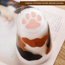 Axyaa Cat Paw Shot Glass, 300ml Novelty Funny Coffee Mug, Cat Claw Cup for Milk