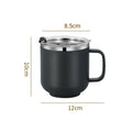 Axyaa Stainless Steel Insulated Coffee Mug with Sealed Cover