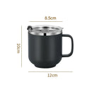 Axyaa Stainless Steel Insulated Coffee Mug with Sealed Cover