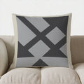 Axyaa Geometric Pattern Pillow Cover for Sofa, Bedroom, Car - Modern Decor