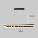Axyaa LED Pendant Chandeliers for Modern Living and Dining Room Lighting