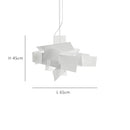Axyaa Modern Creative Art Acrylic Pendant Light for Nordic Home Decor.
