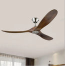 Axyaa 88-Inch DC Motor Ceiling Fan with Remote Control and Wood Blades