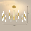 Axyaa Indoor Dining Room Chandelier Light Fixture Ceiling Pendant Lights