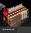 Axyaa Lipstick & Makeup Organizer: Cosmetic & Nail Polish Display Holder Box