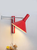 Axya Retro Rocker Wall Lamp | Foldable Bedroom Reading Light