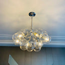 Axyaa Nordic Bubbleball LED Chandelier for Children's Room and Living Room
