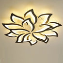 Axyaa Swallow-tailed Ceiling Light: Modern Black & White Acrylic Pendant Lamp