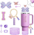 Axyaa 8pcs Tumbler Accessories Set for Stanley Cup