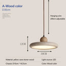 Axyaa Nordic Stone LED Pendant Lamp for Modern Living Room & Bedroom Decor