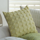 Axyaa Green Polyester Cushion Cover 45X45 Cute Throw Pillowcase Sofa Decor