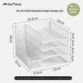 Axyaa Desktop Metal File Rack & Book Stand for Office Organization