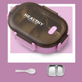 Axyaa Stainless Steel Bento Box 900ML - High Capacity Sealed Food Container