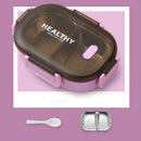 Axyaa Stainless Steel Bento Box 900ML - High Capacity Sealed Food Container