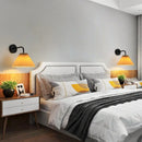 Axyaa Modern Fabric LED Wall Lamp for Interior Lighting in Living Room and Bedroom