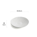 Axyaa Stone Pattern Ceramic Dinner Plate Molecular Cuisine Specialty Tableware