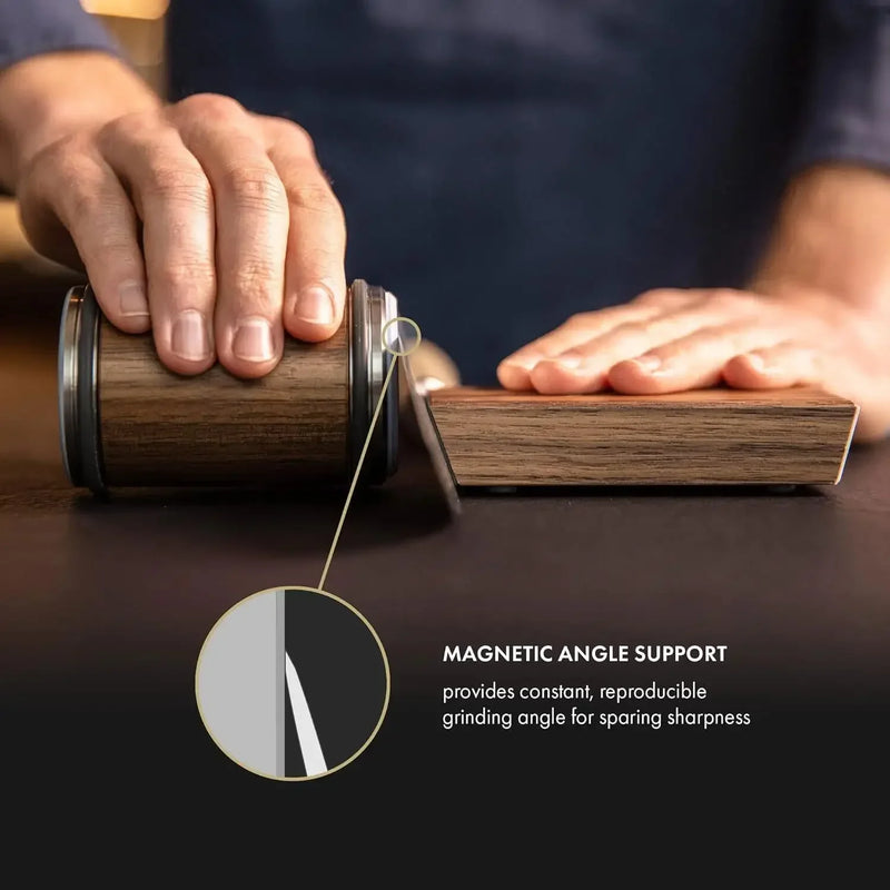 Axya Roller Multi-Angle Knife Sharpener with Replaceable Stones