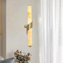 Axyaa Marble LED Wall Lamp Dimmable Copper Sconce for Indoor Lighting