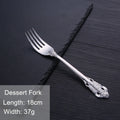 Axyaa Western Stainless Steel Cutlery Set - Luxury Tableware Dinnerware