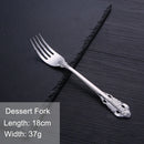 Axyaa Western Stainless Steel Cutlery Set - Luxury Tableware Dinnerware