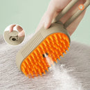 Axyaa Electric Pet Spray Comb Undercoat Hair Removal Slicker Brush - Grooming Tool for Dogs & Cats