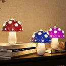 Axyaa Fly Amanita Mushroom Lamp with Dual Color LED Bulb