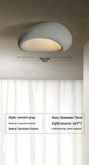 Nordic Style Wabi Sabi Ceiling Chandelier by Axyaa - Modern Art Deco LED E27 Light