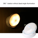 Axya Rotatable PIR Motion Sensor LED Wall Light - Rechargeable, Wireless, Auto/On/Off