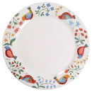 Axyaa Red Flower Bird Plates & Mugs: European Style Ceramic Tableware