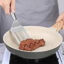 Axyaa Stainless Steel Steak Shovel - Multifunctional BBQ Spatula and Kitchen Tool