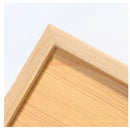 Axyaa Bamboo Woven Tray Bread Dim Sum Candy Snack Storage Basket