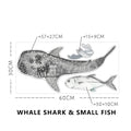 Axyaa Underwater Fish Decal for Kids Room Decor