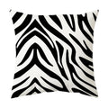 Axyaa Geometric Stripe Pillowcase with English Letter Design