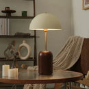 Axyaa Solid Wood Bedside Lamp with E14 Light Bulb