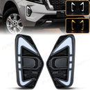 Axyaa LED DRL Turn Signal Lights for Nissan Navara NP300 Frontier 2020-2022