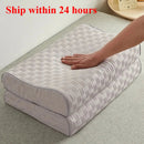 Axyaa Waffle Latex Pillow: Cervical Spine Support for Better Sleep