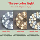 Axyaa Three-color LED Ceiling Fan Light, Easy Install Magnetic Panel Light