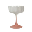 Axyaa Flower Petal Wine Glasses Set Nordic Cocktail Goblet Clear Champagne Milk Cup