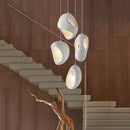 Axyaa LED Ceiling Lamp Chandelier for Modern Bedroom & Dining Room