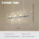Axyaa Dandelion Crystal Light: Luxury Starry Sky Lighting for Living Room, Restaurant, Bedroom